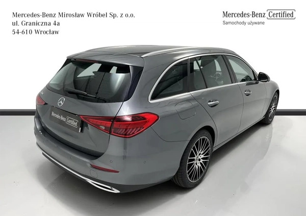 Mercedes-Benz Klasa C cena 214900 przebieg: 13600, rok produkcji 2021 z Wrocław małe 407